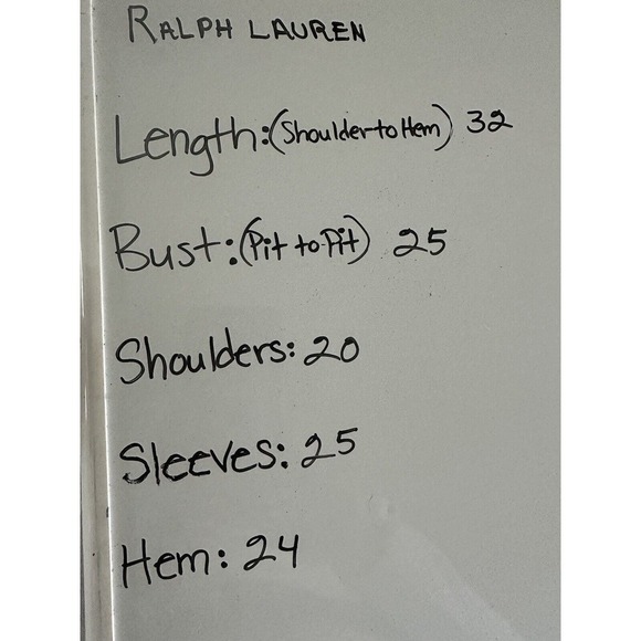 Lauren Ralph Lauren Classic Fit Men’s Pin Striped Button Up Shirt Size: 16.5 - Picture 7 of 7